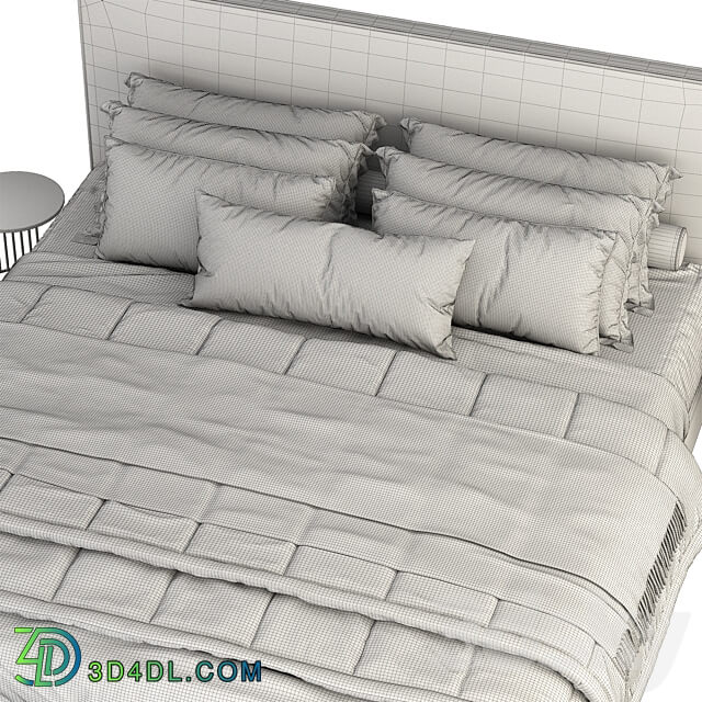 Poliform bruce bed Bed 3D Models