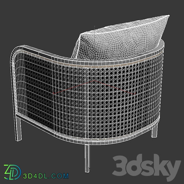 Havana Lounge Chair Xiomana 3D Models