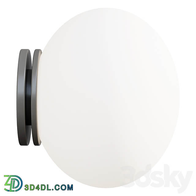 Sconce FLOS GLO BALL MINI WAND EN PLAFONDLAMP wall light 3D Models