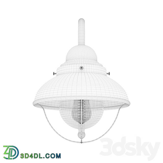 NANTUCKET OUTDOOR LIGHT LARGE 3D Models