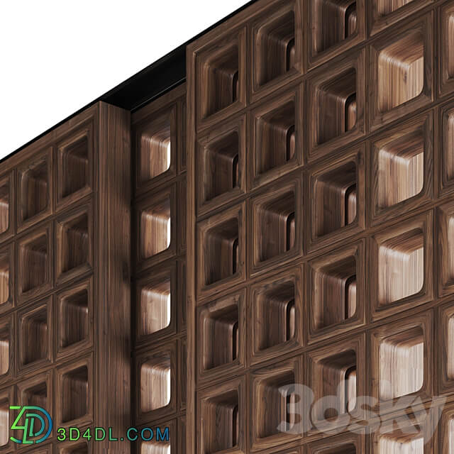 BOGART Decorative sliding partition from Mezzo 3D Models