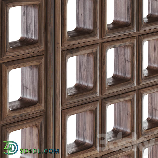 BOGART Decorative sliding partition from Mezzo 3D Models