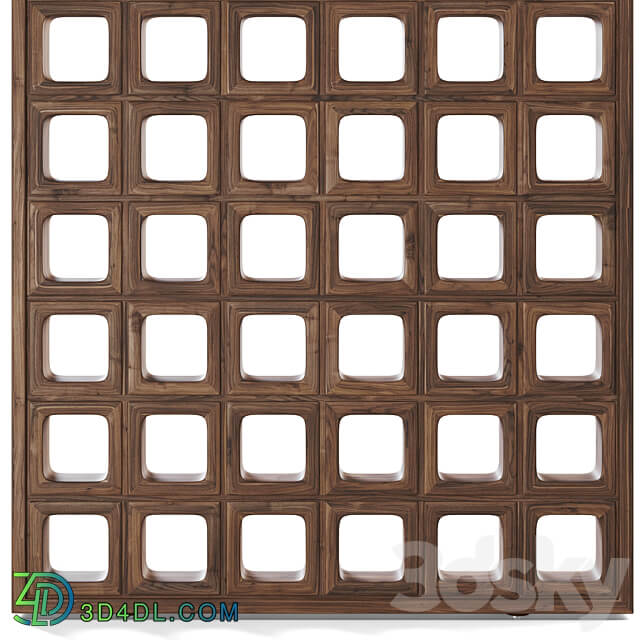 BOGART Decorative sliding partition from Mezzo 3D Models