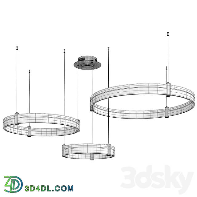 Arte lamp mercury Pendant light 3D Models