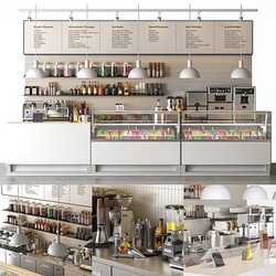 Ice Cream Shop 3D Models 