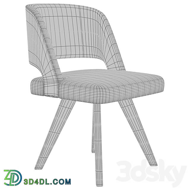 Dining chair Laskasas Prestige 3D Models