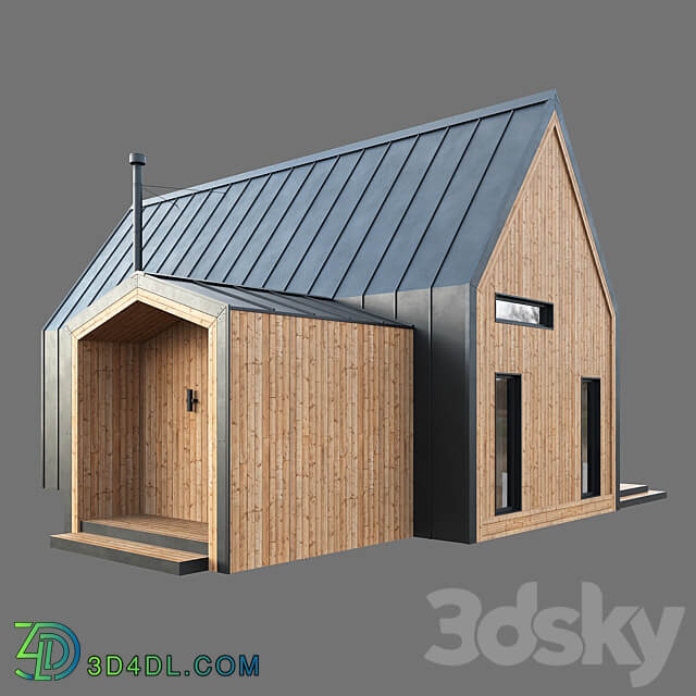 Barn house 04 3D Models