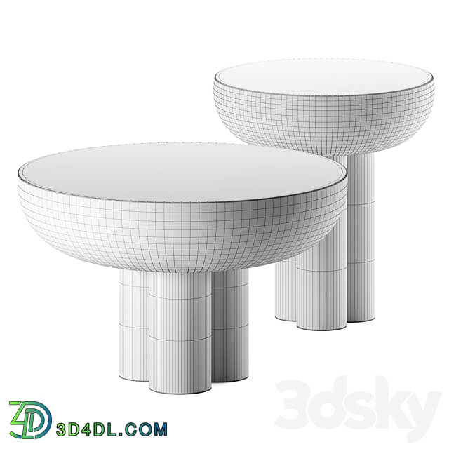 CROWN Table By 101 Copenhagen 3D Models