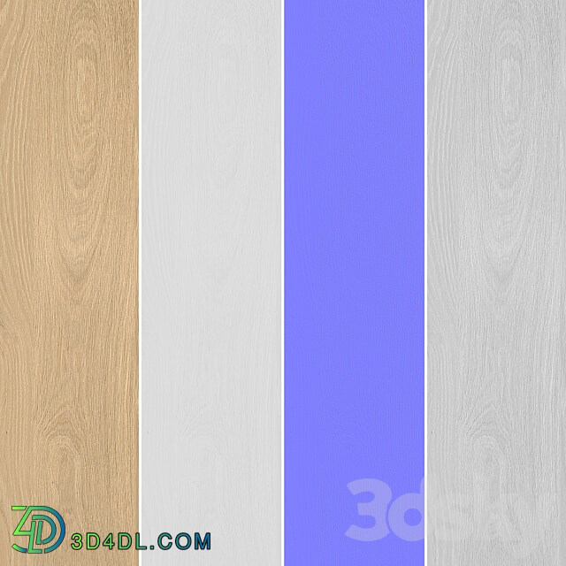 Oak texture 014 3D Models