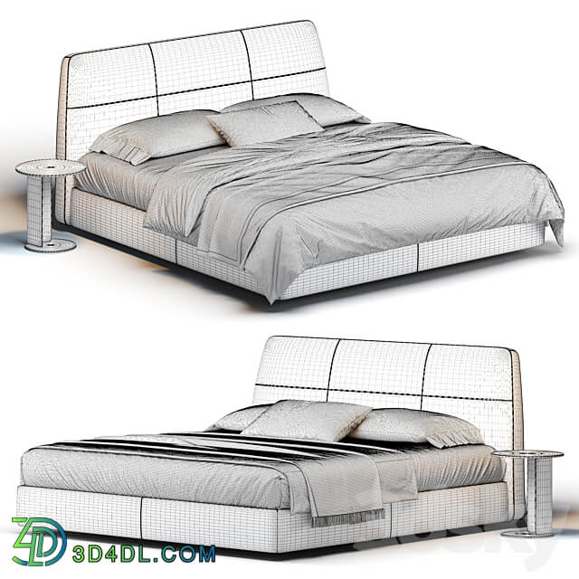 Shelby Bed Bed 3D Models