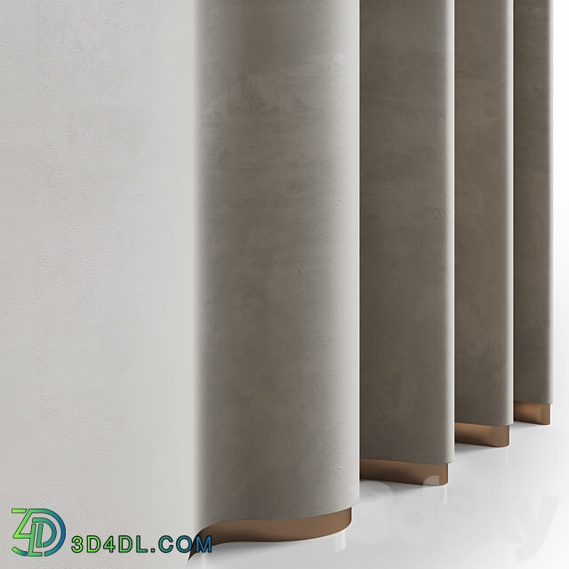 Decorative wall panel 14 3D Models