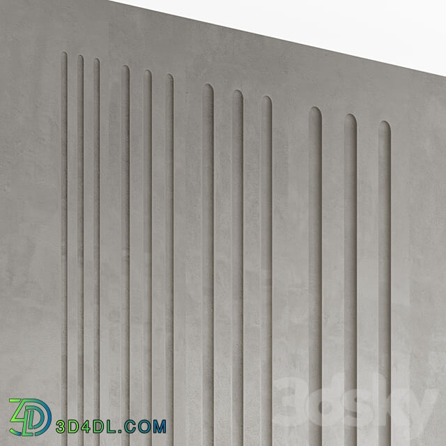 Decorative wall panel 14 3D Models