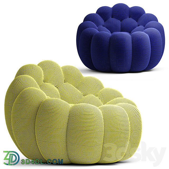 RocheBobois armchair Bubble 3D Models