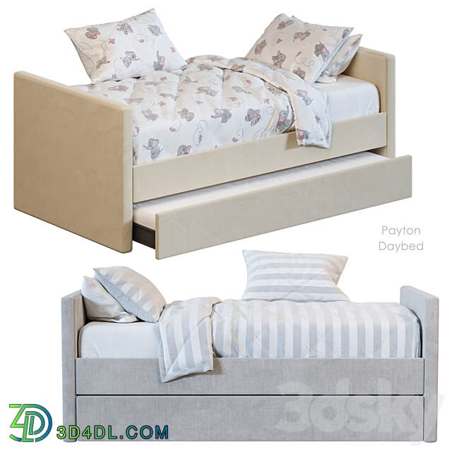 Payton bed West Elm 3D Models