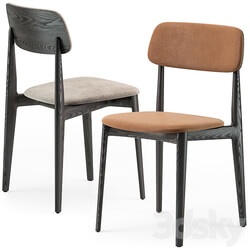 Poliform Curve dining chair 3D Models 