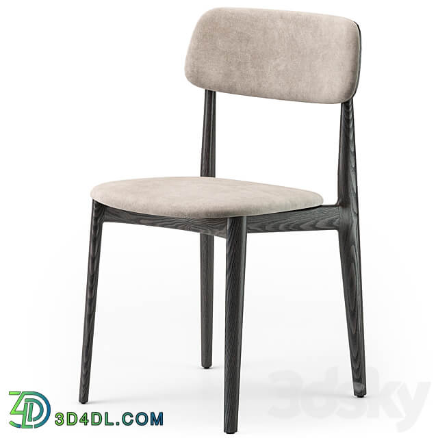 Poliform Curve dining chair 3D Models