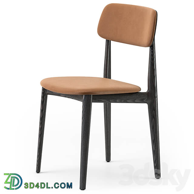 Poliform Curve dining chair 3D Models