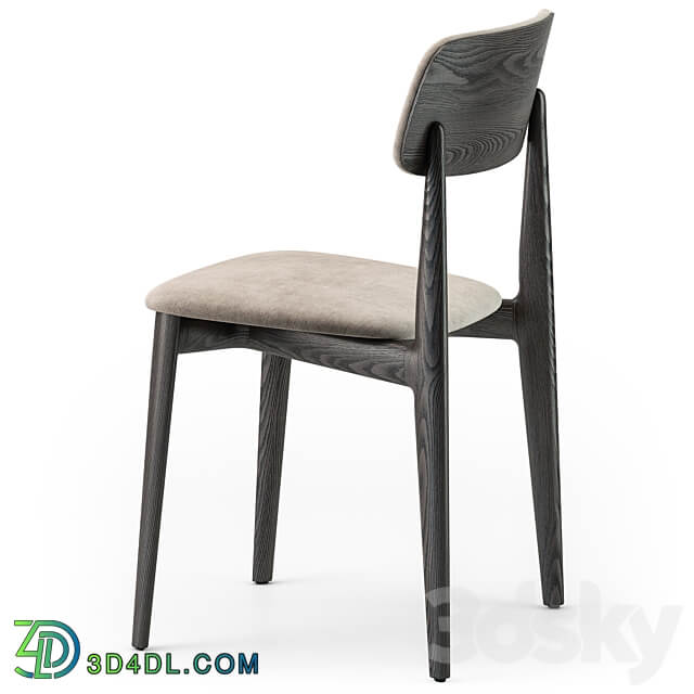 Poliform Curve dining chair 3D Models