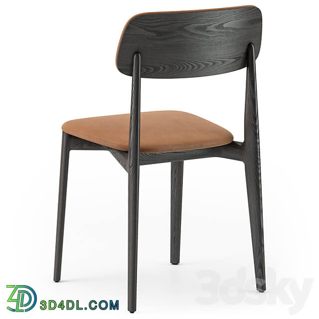 Poliform Curve dining chair 3D Models