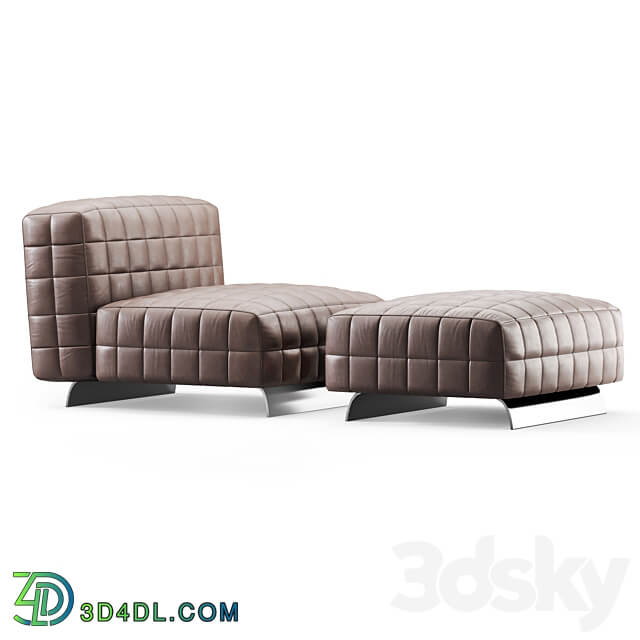 Minotti Twiggy Armchair Armchair Minotti Twiggy 3D Models