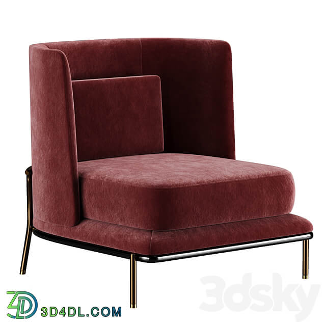 Gae Armchair by Aster 3D Models