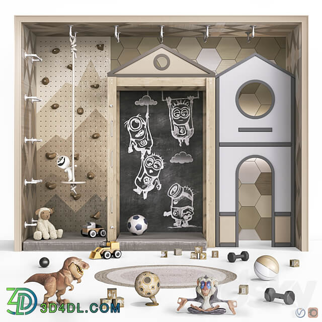 Toys decor and furniture for nursery 129 Miscellaneous 3D Models