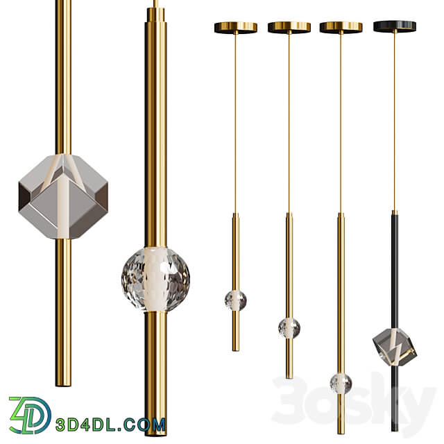 SOCRATES COLLECTION Pendant light 3D Models