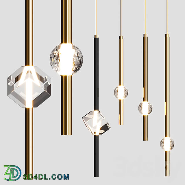 SOCRATES COLLECTION Pendant light 3D Models