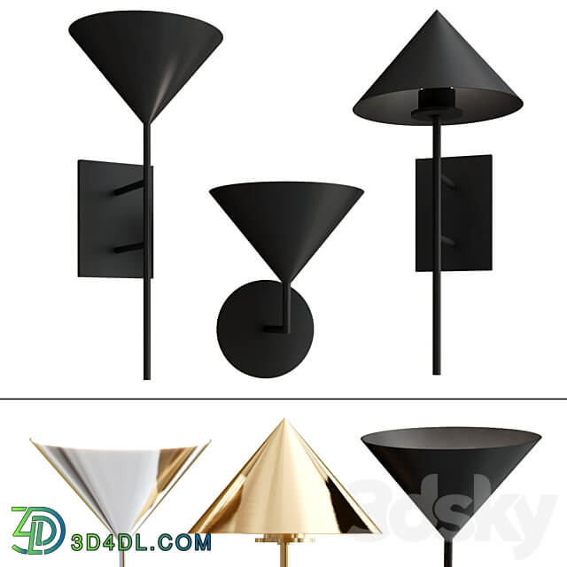 ORSAY wall lamp collection 3D Models