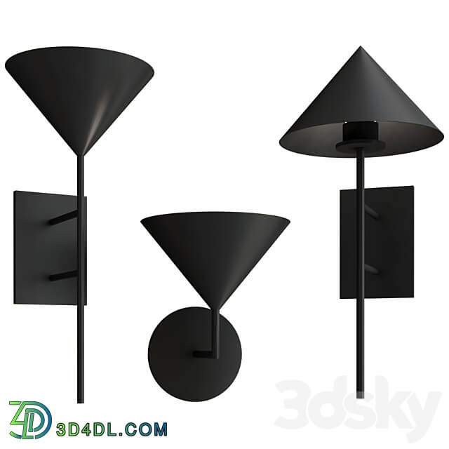 ORSAY wall lamp collection 3D Models