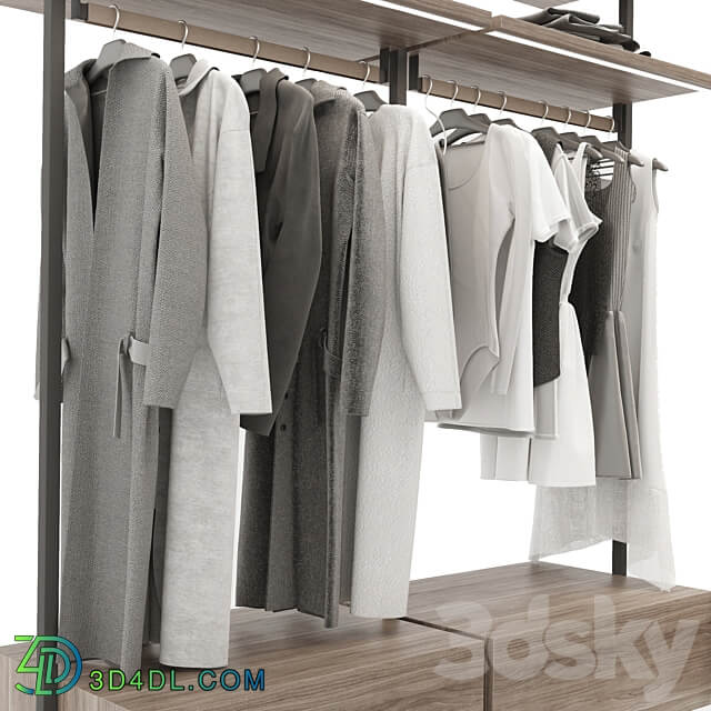 Wardrobe Wardrobe Display cabinets 3D Models