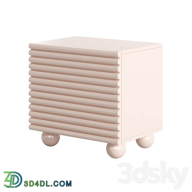 Lulu Corner Design Sideboard Chest of drawer 3D Models