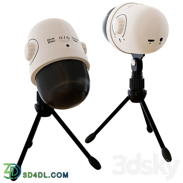 Amazon Basics Desktop Mini Condenser Mic Microphone 3D Models