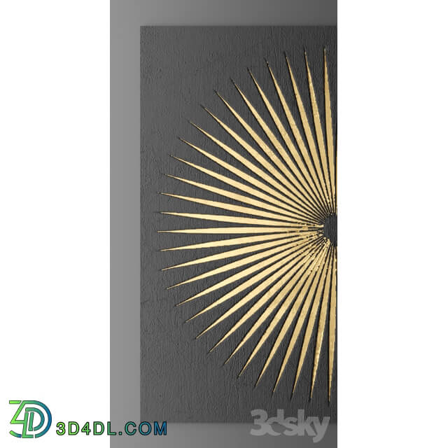 Decor for wall. Panel. Other decorative objects 3D Models