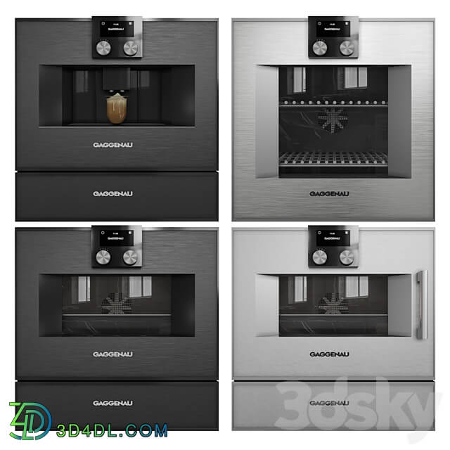 Gaggenau Oven Collection Vol 03 3D Models