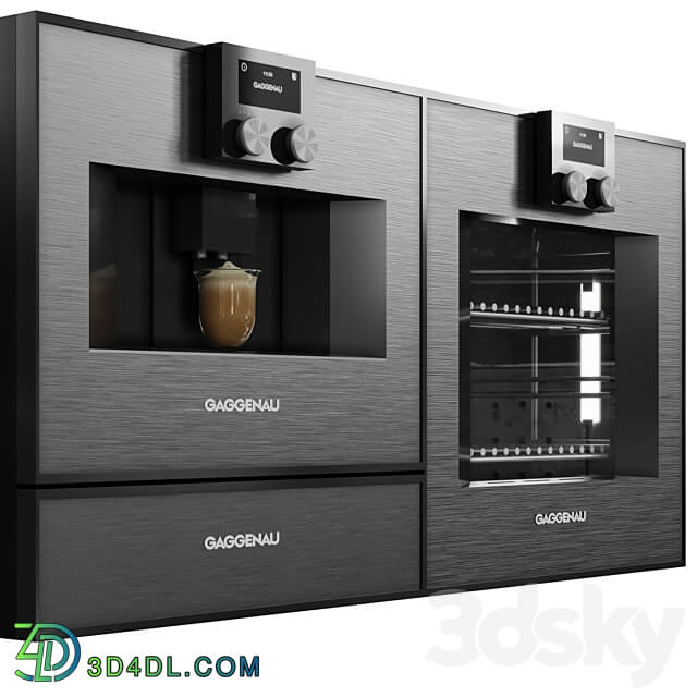 Gaggenau Oven Collection Vol 03 3D Models