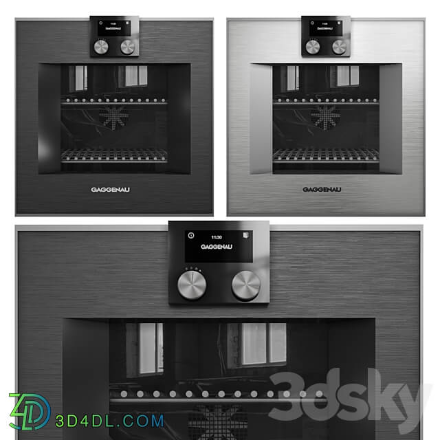 Gaggenau Oven Collection Vol 03 3D Models