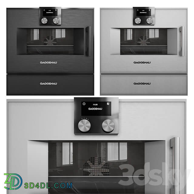 Gaggenau Oven Collection Vol 03 3D Models