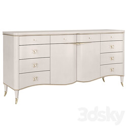 Chest of drawers Belle Of The Ball Caracole Sideboard Chest of drawer 3D Models 