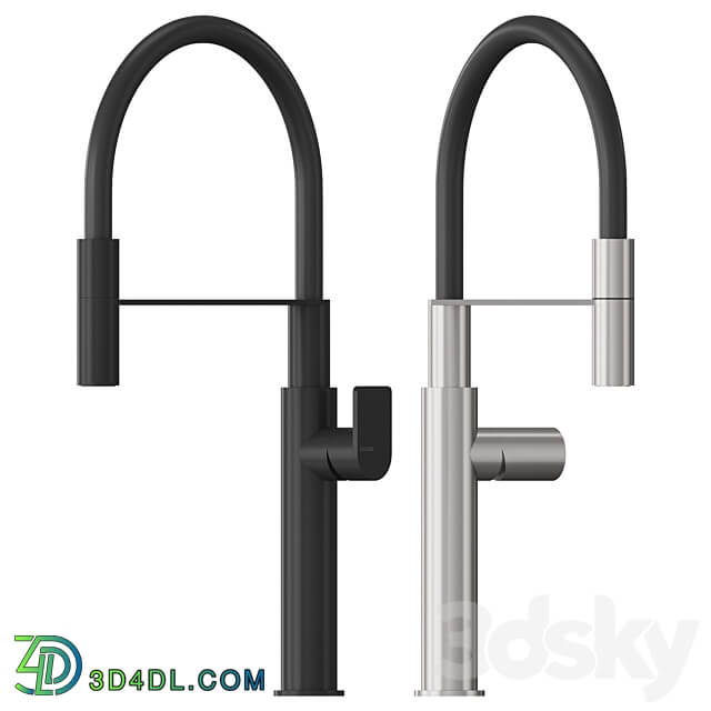 ZAZZERI Q316 Kitchen Faucet Faucet 3D Models