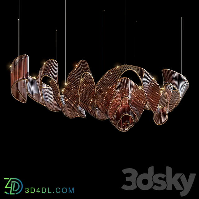 Light composition Vargov Design LC0228 Pendant light 3D Models