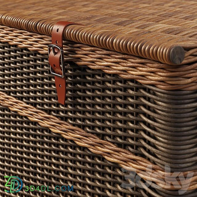 Handmade Basket 3D Models