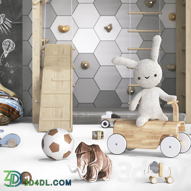 Toys decor and furniture for nursery 131 Miscellaneous 3D Models
