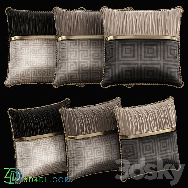 decorative pillows 15 3D Models