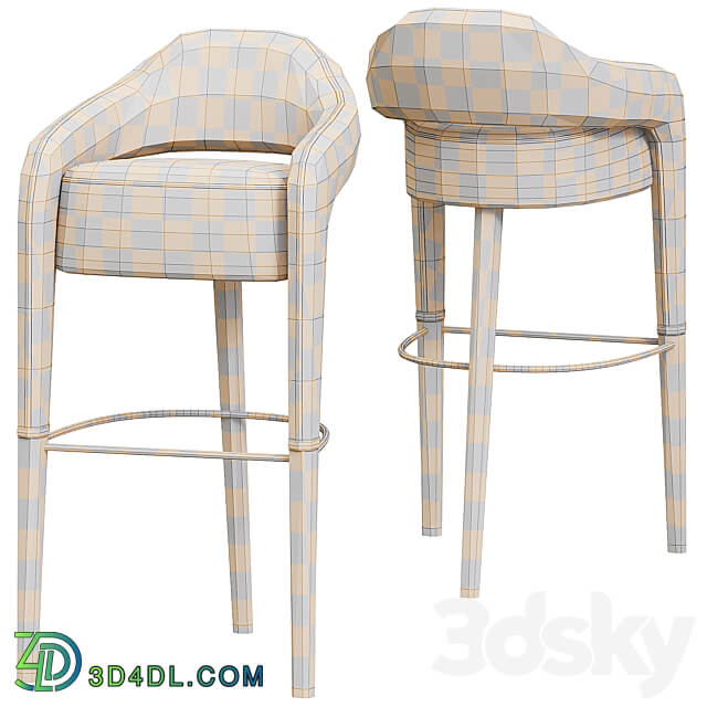 INVICTA Bar Stool 3D Models