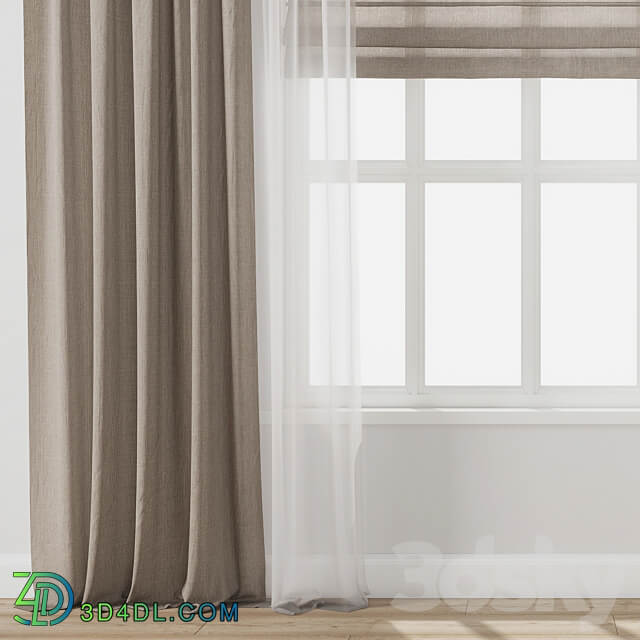 Curtain 172 3D Models