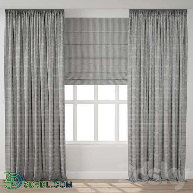 Curtain 172 3D Models