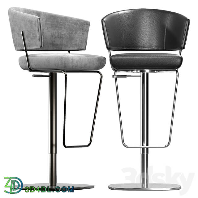 Bonaldo Bahia too bar chair 3D Models