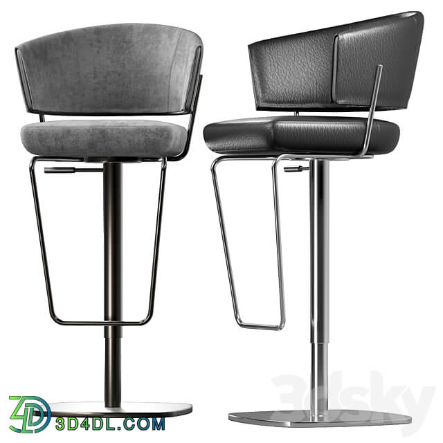 Bonaldo Bahia too bar chair 3D Models