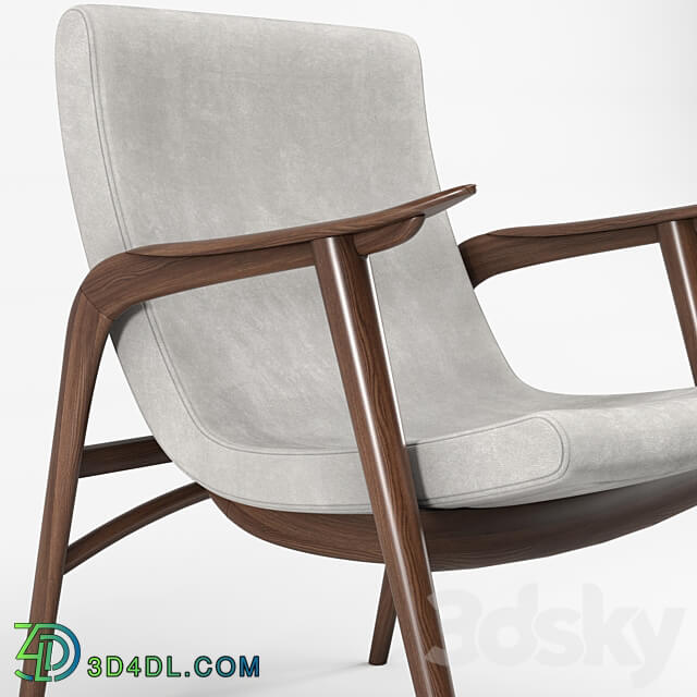 Sollos Armchair 150 Lounge by Jader Almeida 3D Models